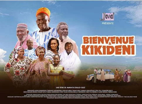 Affiche officielle de la série bienvenue à KIKIDÉNI