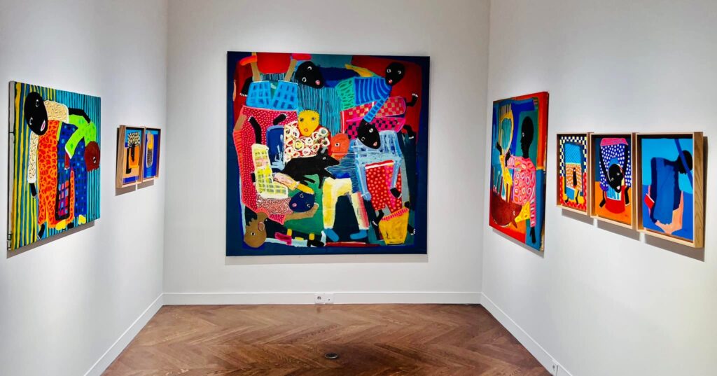 Tableaux de l'artiste Burkinabè Adjaratou OUEDRAOGO