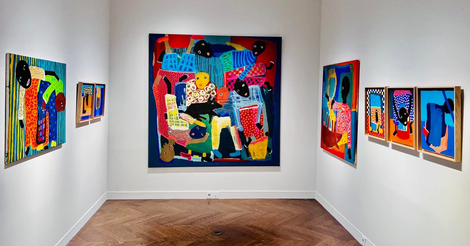 Tableaux de l'artiste Burkinabè Adjaratou OUEDRAOGO