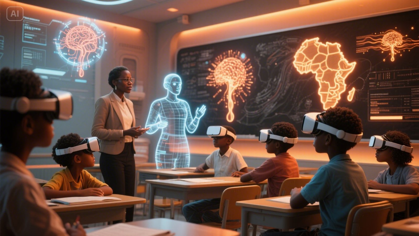 L'Afrique à l'ère de la realité virtuelle et de l'intelligence artificielle dans les donaines les plus porteurs