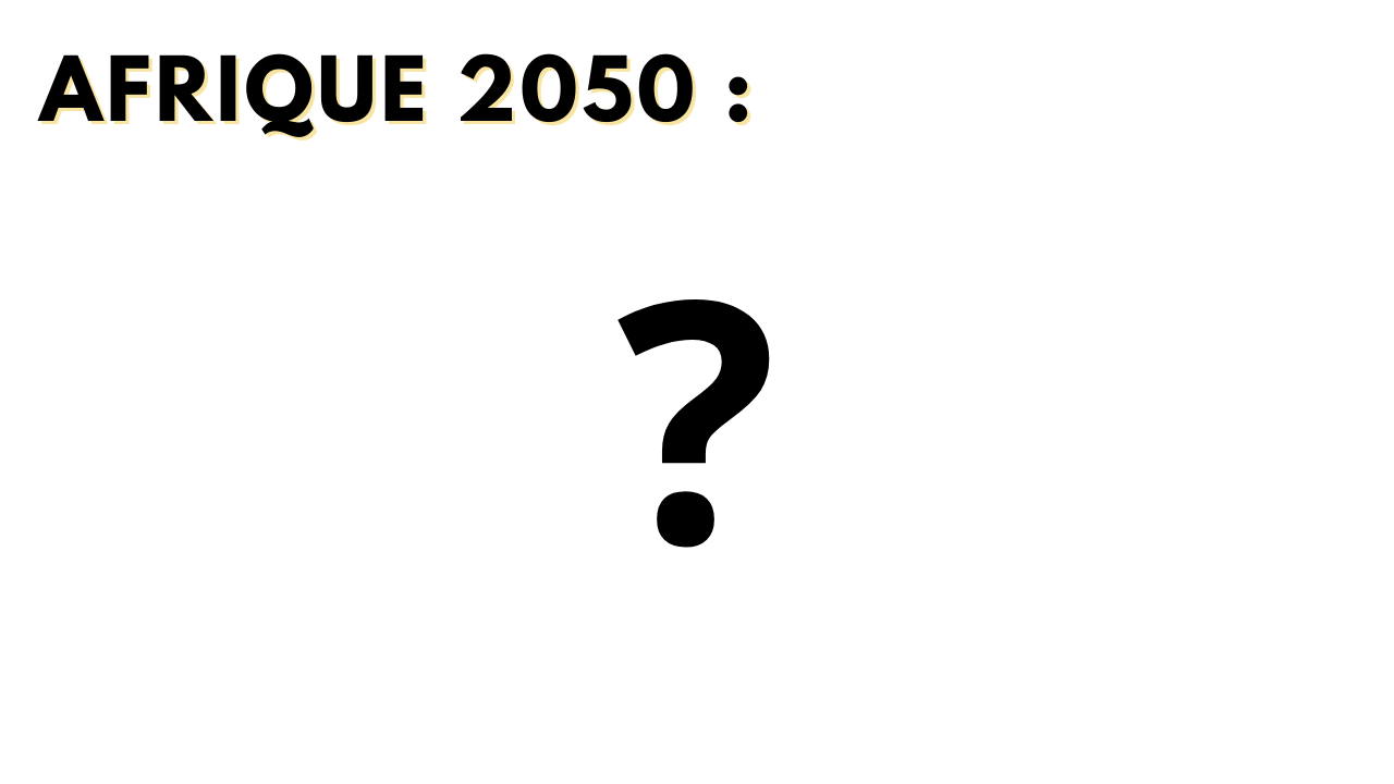 Quel visage aura l'Afrique en 2050? chaos ou prospérité?