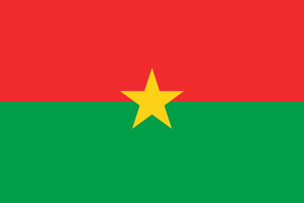 Drapeau du Burkina Faso